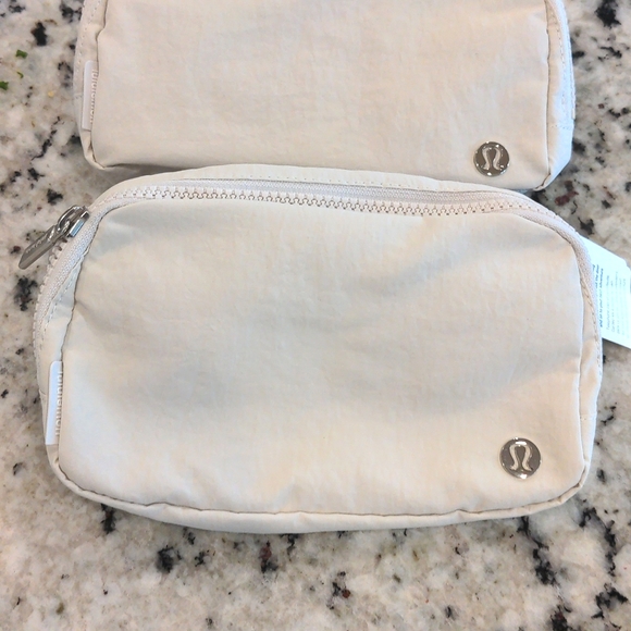 lululemon belt bag white opal *lemon bunny Curated Bundle: 2 Everywhere Bags in Sonic Lululemon City Adventurer Belt Bag